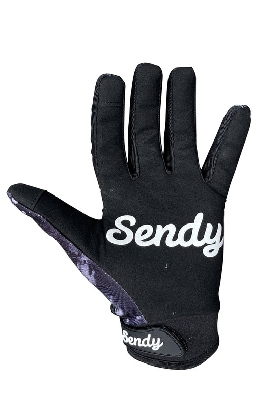 Send It Adults MTB Glove | Acid White