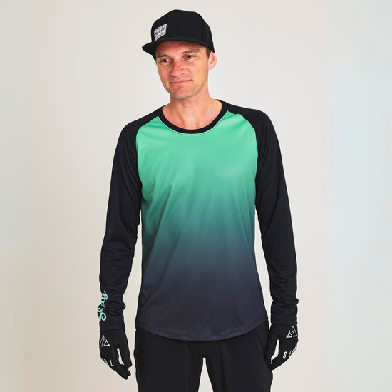 Send It Adults Long Sleeved MTB Jersey | 2 Tone