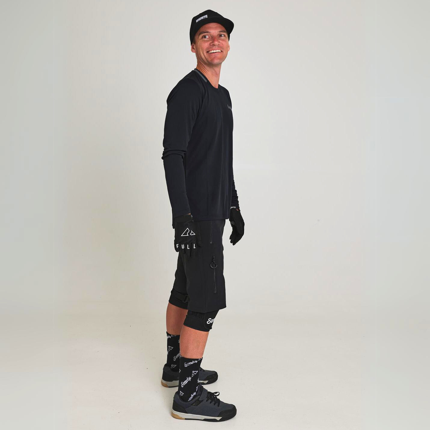 Send It Adults MTB Shorts | Bold Black