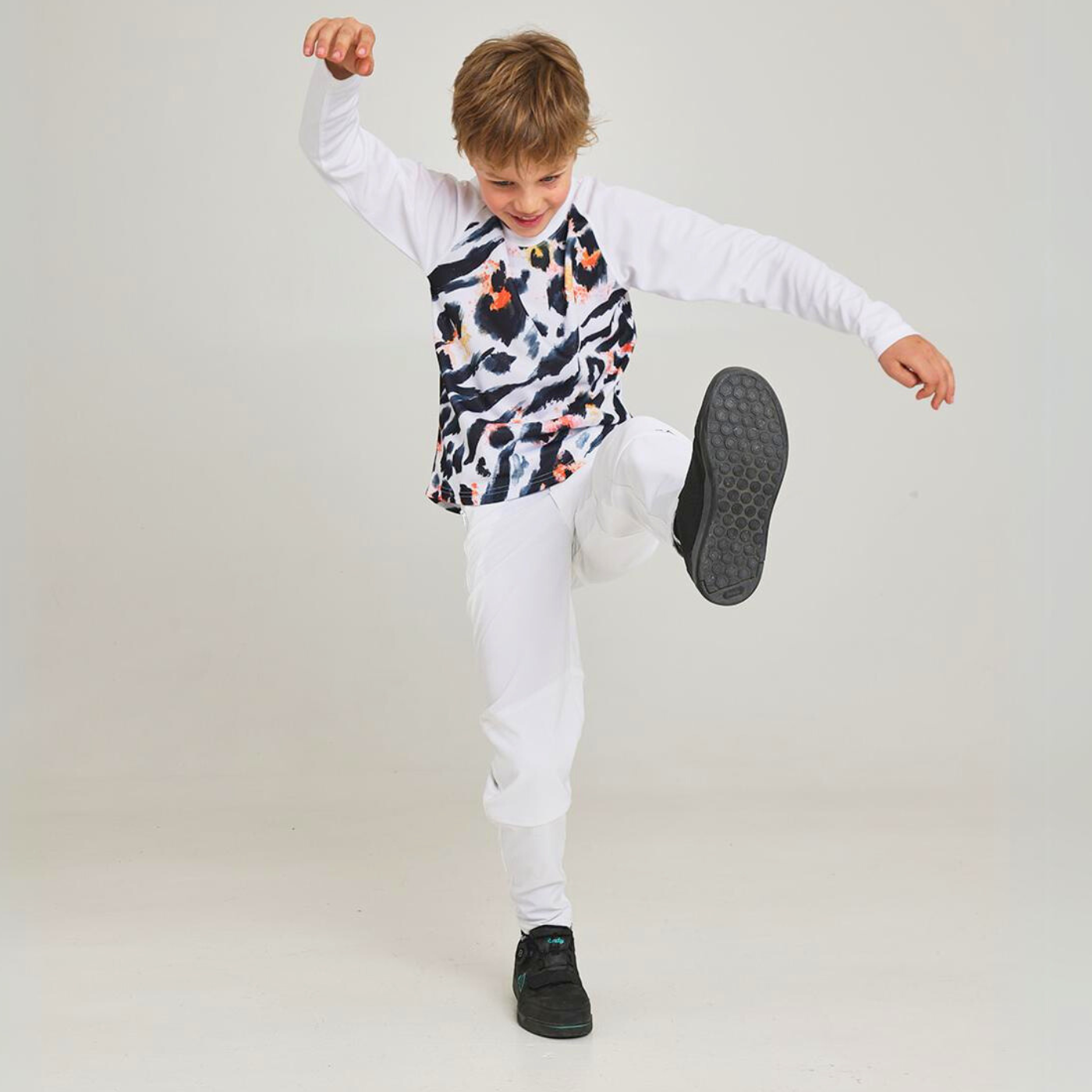 Kids Long Sleeve MTB Jersey & Pants