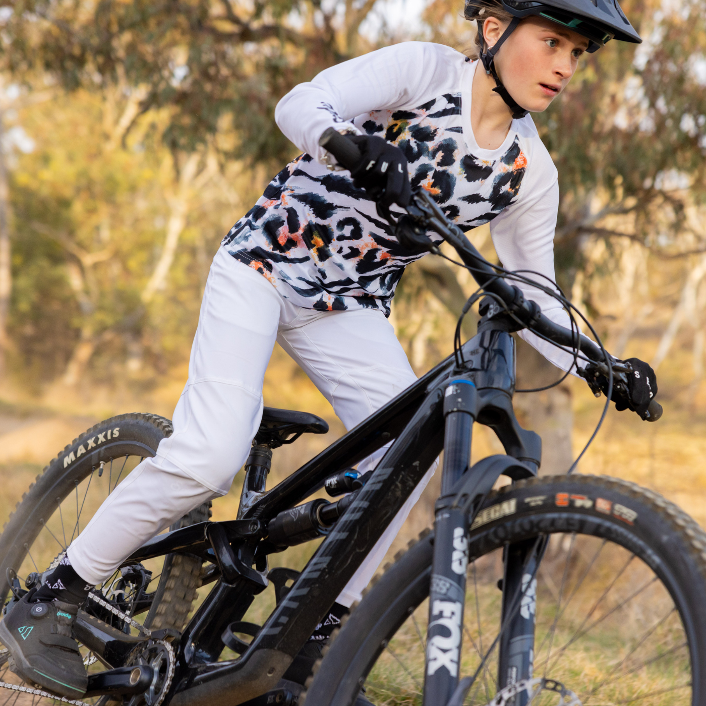 Kids Long Sleeve MTB Jersey