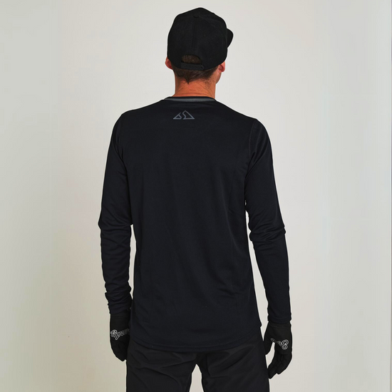 Send It Adults Long Sleeved MTB Jersey | Black 23