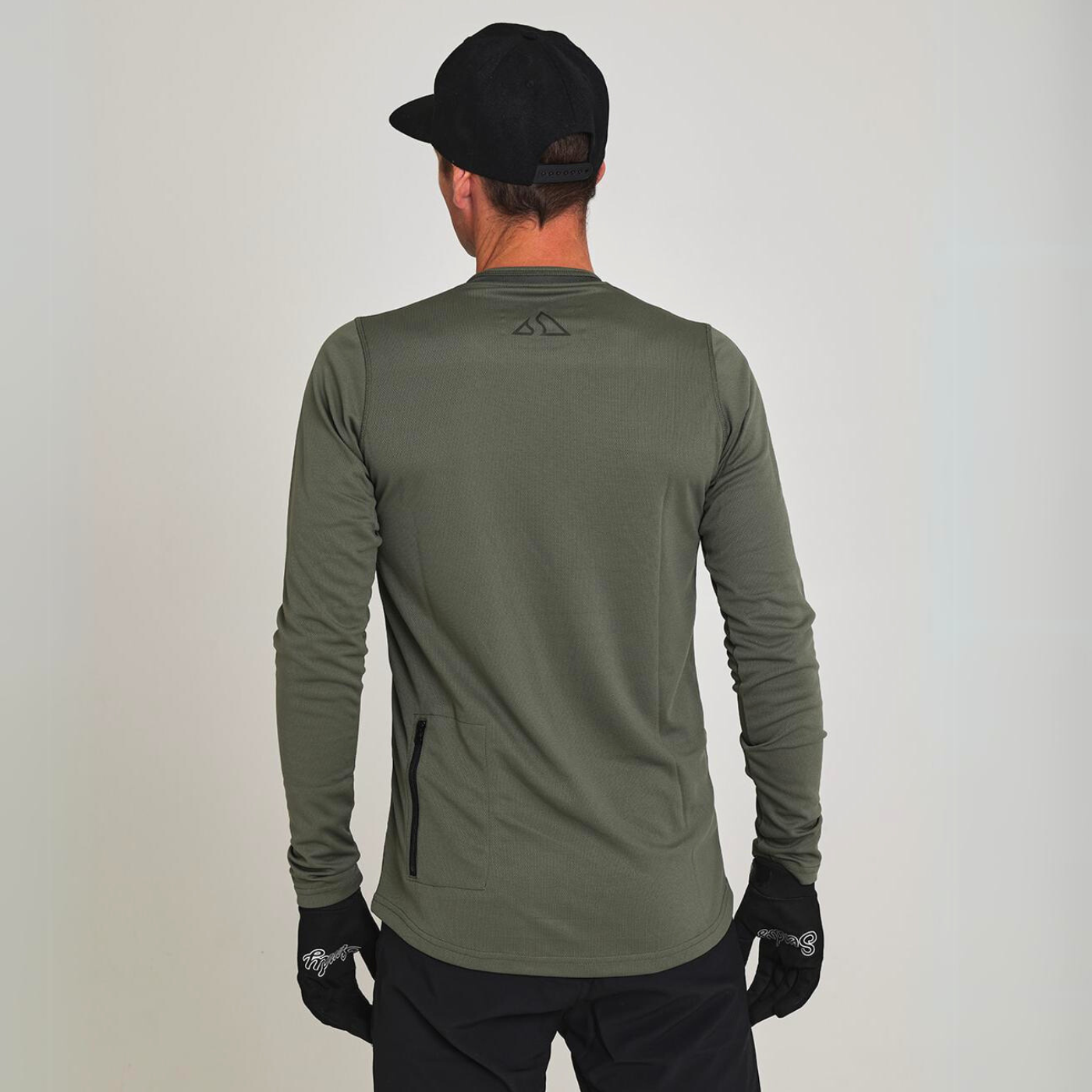 Send It Adults Long Sleeved MTB Jersey | Khaki