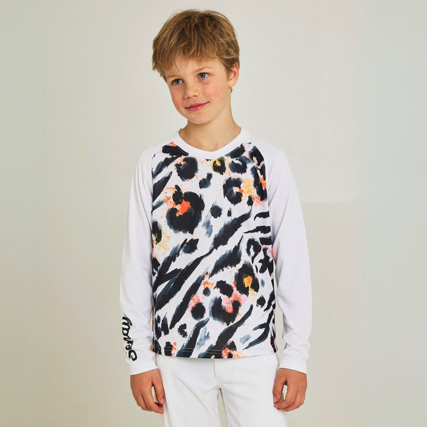 Kids Long Sleeve MTB Jersey