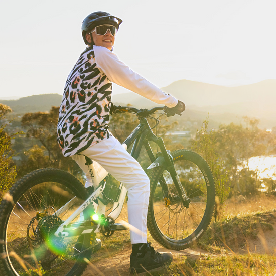 White Kids MTB Pants