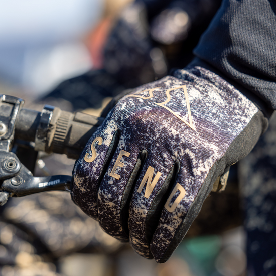 Send It Kids MTB Glove | Rust