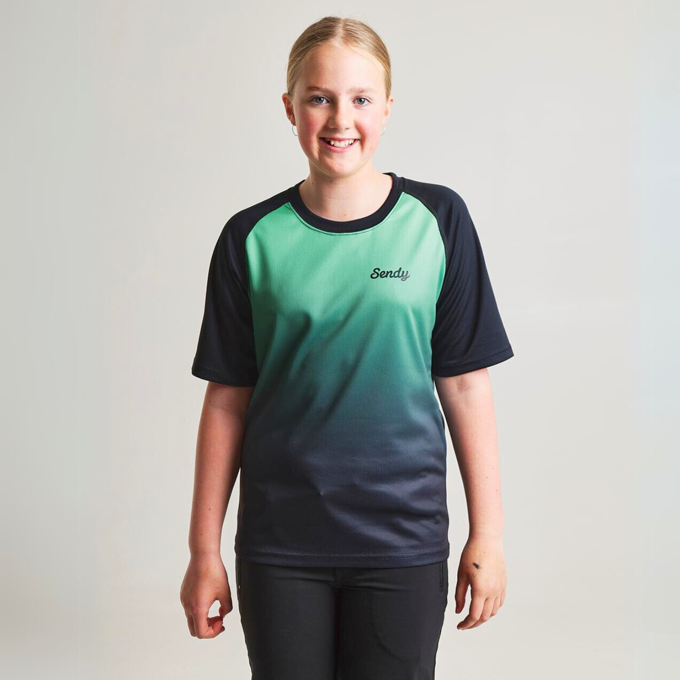 Send It Kids Short Sleeved MTB Jersey | 2 Tone