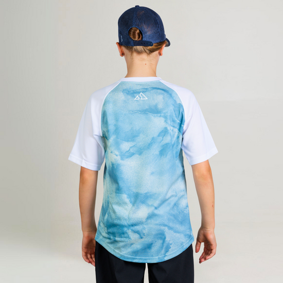 Send It Kids Short Sleeved MTB Jersey | Mist