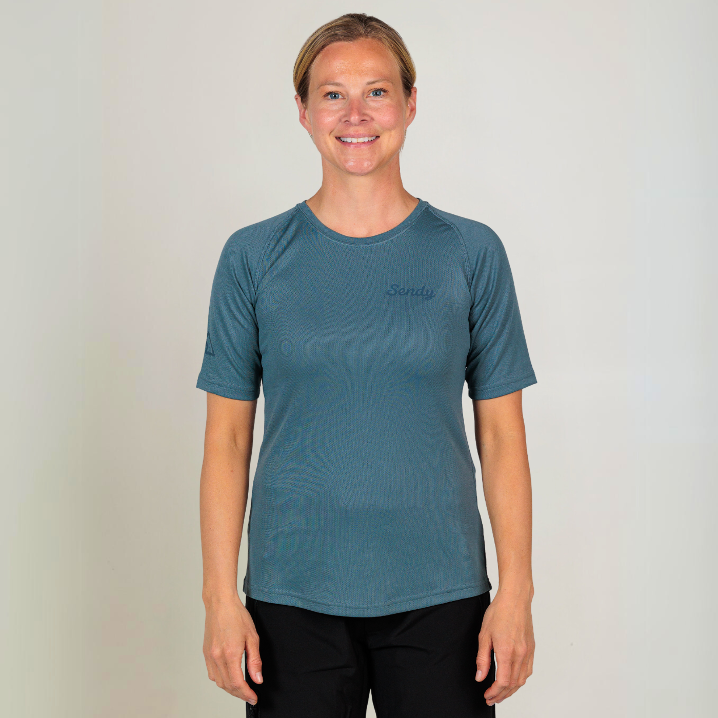 Send It Women's Short Sleeved MTB Jersey | Slate