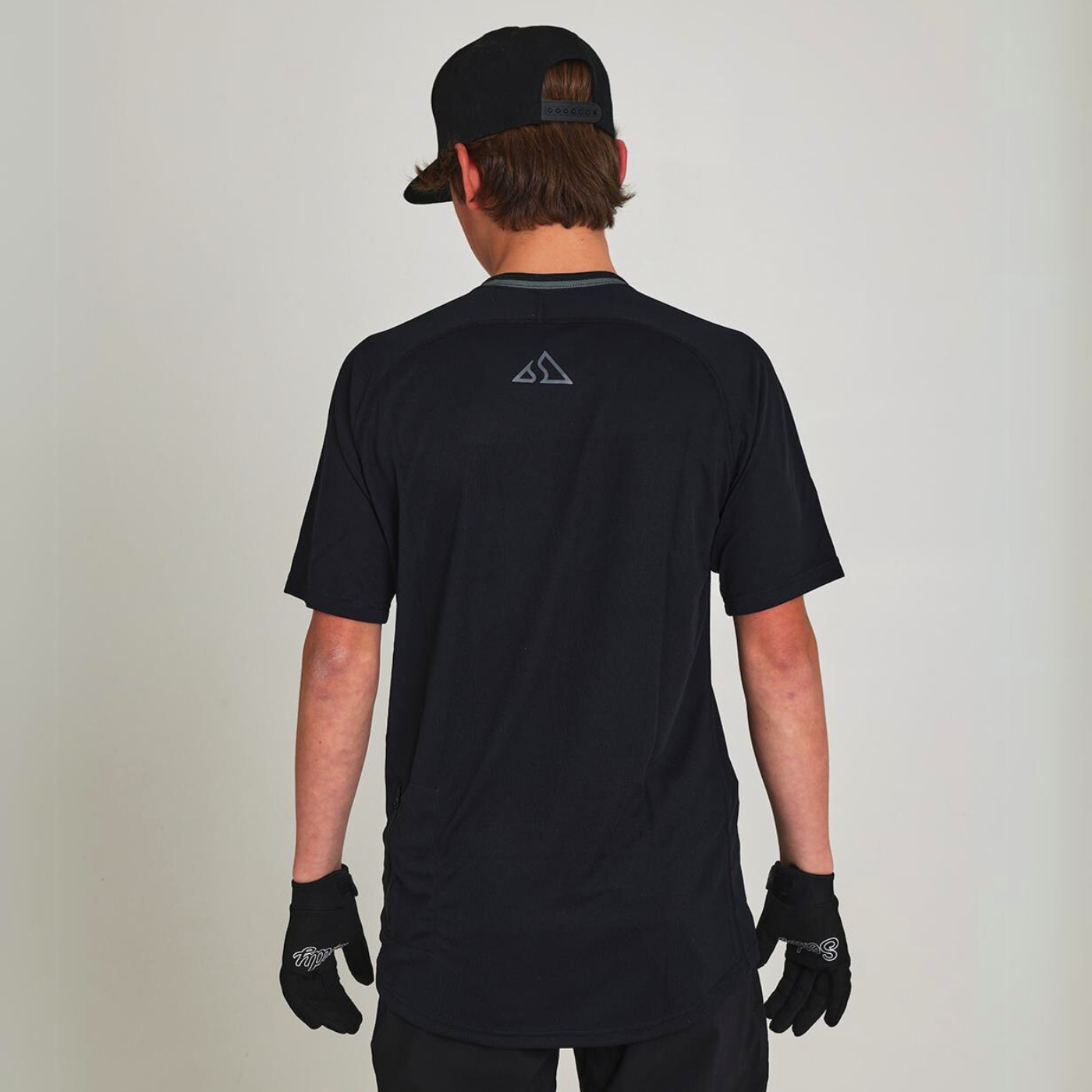 Send It Kids Short Sleeved MTB Jersey | Bold Black