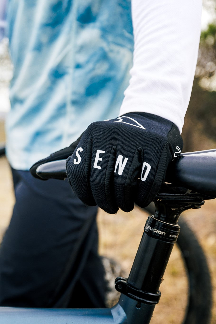 Send It Adults MTB Glove | Full Send Mono Madness