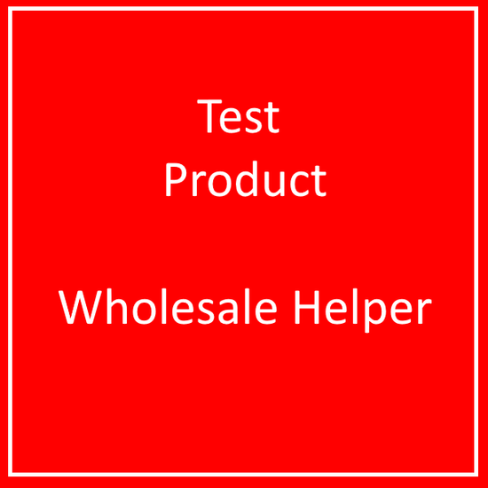 WPD Test Product - ( DO NOT BUY )