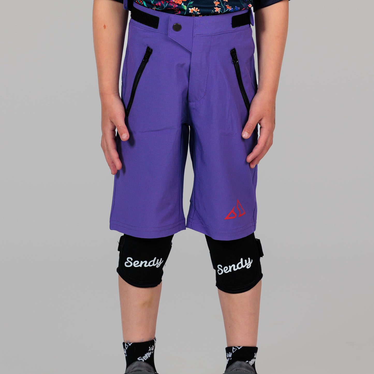 Send It Kids MTB Shorts | The Purp