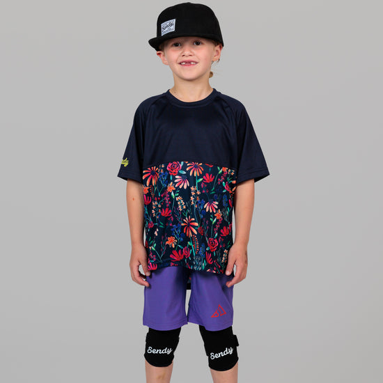 Send It Kids MTB Shorts | The Purp