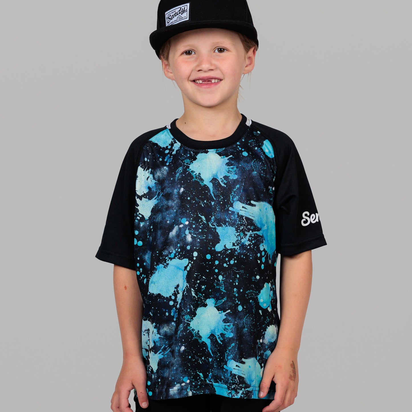 Send It Kids Short Sleeved MTB Jersey | Splat Attack