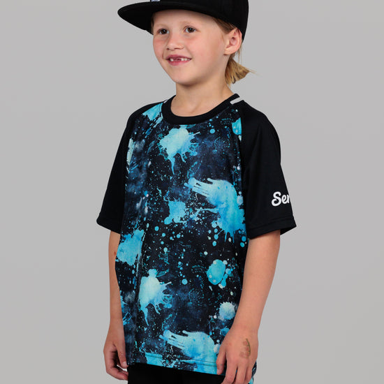 Send It Kids Short Sleeved MTB Jersey | Splat Attack