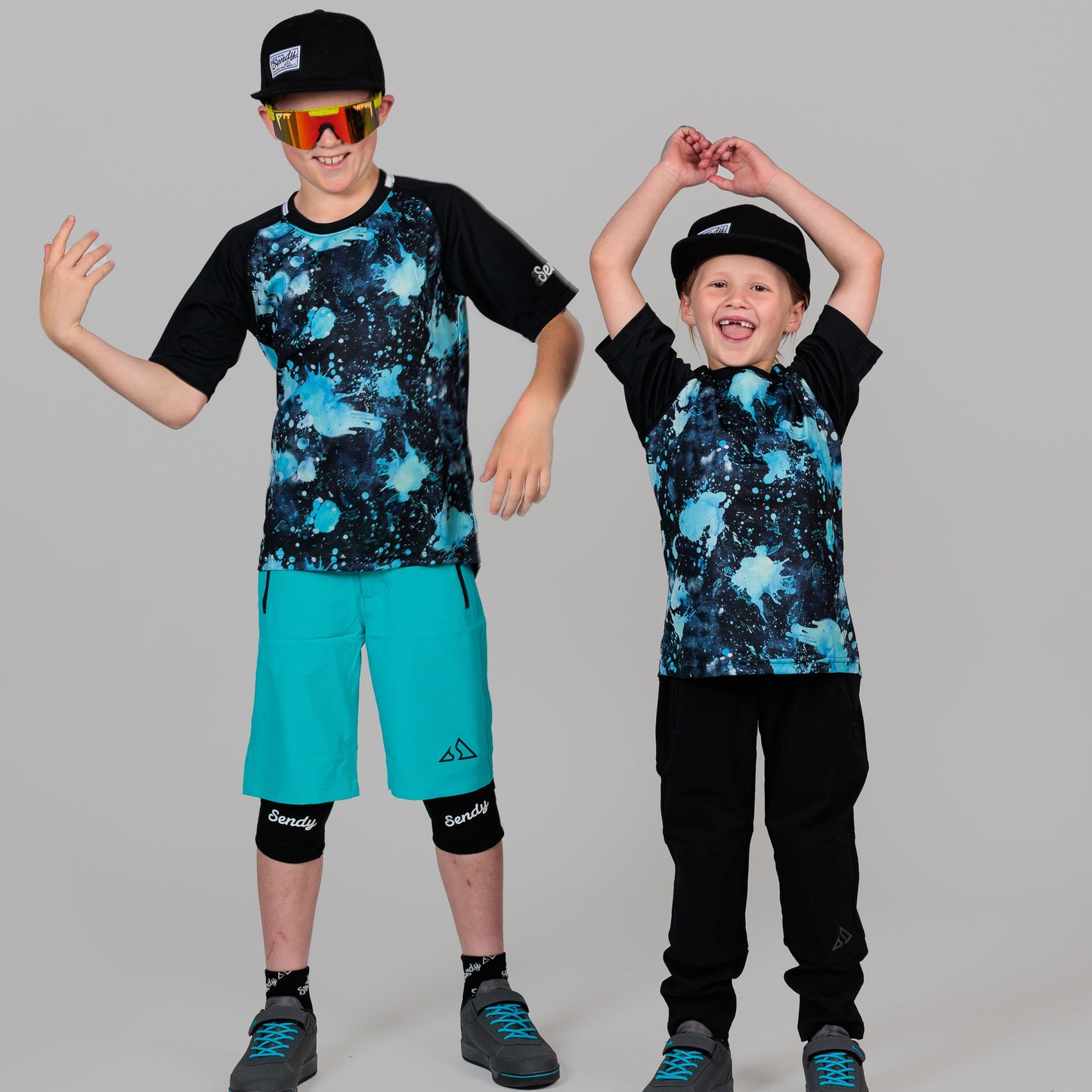 Send It Kids MTB Shorts | Whacko Camo