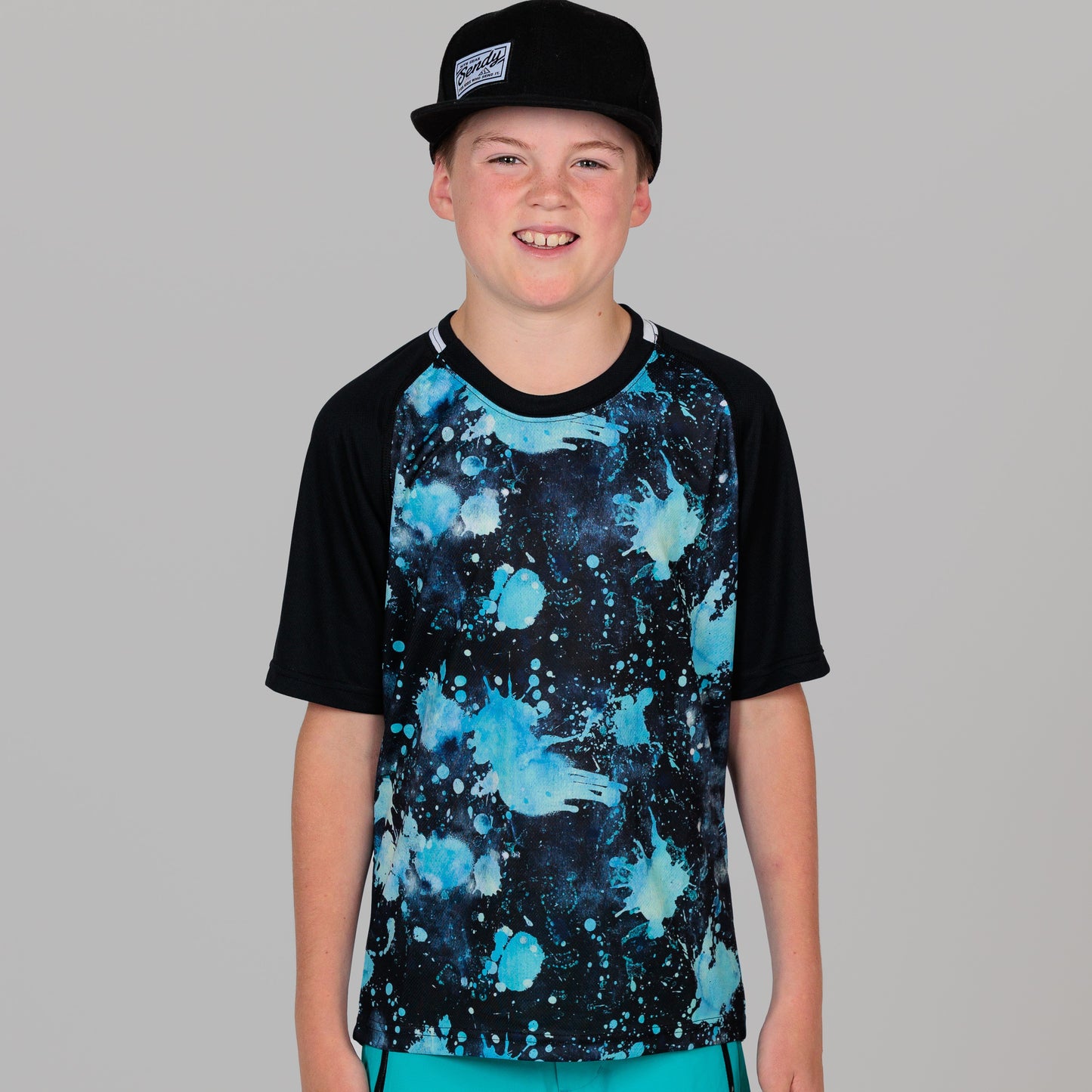 Send It Kids Short Sleeved MTB Jersey | Splat Attack