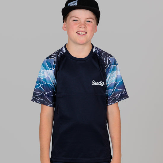 Send It Kids Short Sleeved MTB Jersey | Peaky