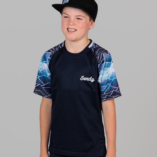 Send It Kids Short Sleeved MTB Jersey | Peaky