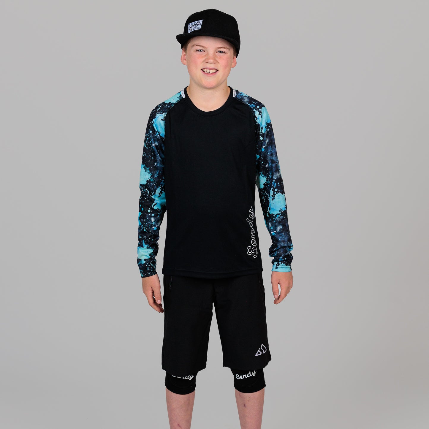 Send It Kids Long Sleeved MTB Jersey | Splat Attack